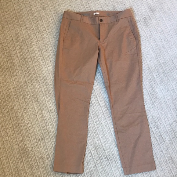 J. Crew Pants - Tan J Crew Frankie Stretch Pants